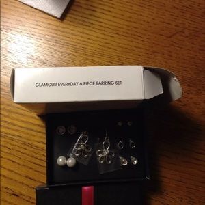 Avon Glamour Everyday 6 Piece Earring Set NIB